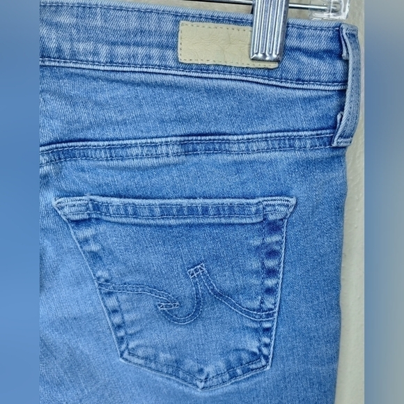 AG ADRIANO GOLDSCHMIED Women's 26x28 Jeans Legging Ankle Skinny USA DISTRESSED - Picture 3 of 10